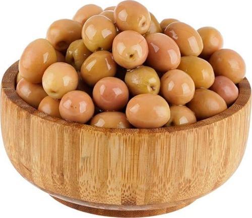 Edremit Çizik Pembe Mega Yeşil Zeytin (201-260 Kalibre) 2 Kg