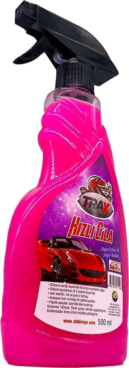 Mükemmel Parlaklık Araba Hızlı Cılası Üstün Koruma 500 Ml