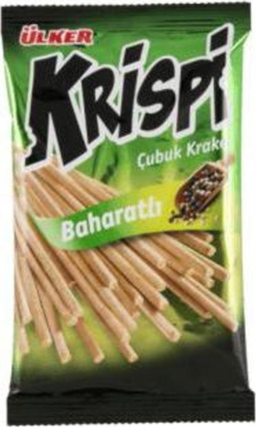 Krispi Baharatlı Çubuk Kraker 54 Gr 15 Adet