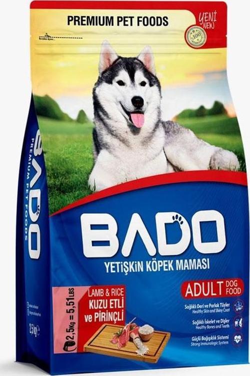 Yetişkin Köpek Maması Kuzu Etli Pirinçli 2,5 kg