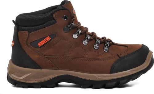 G5538 Crazy Kahve Hakiki Deri Su Geçirmez Unisex Outdoor Bot