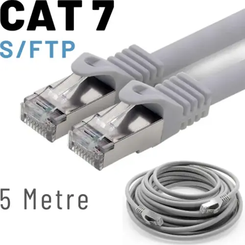 5 Metre CAT7 Kablo S/FTP LSZH Ethernet Network Lan Ağ Kablosu
