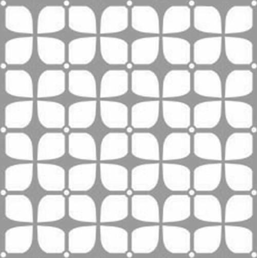 Retro Karo Stencil Boyama şablonu 30x30 cm, Duvar Stencil, Fayans Stencil, Mobilya Stencil