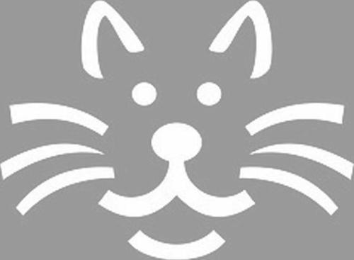 Sevimli Kedi Stencil Boyama şablonu 30x30 cm, Duvar Stencil, Fayans Stencil, Mobilya Stencil