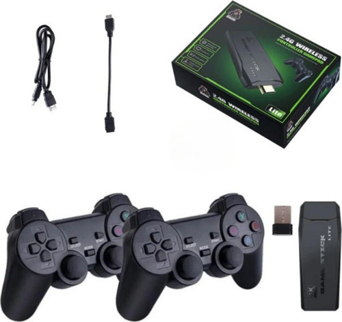 20000 Oyunlu Vintage Gaming Atari 64gb Kablosuz Pilli Çift Kol Konsol Atari Retro Gamestick