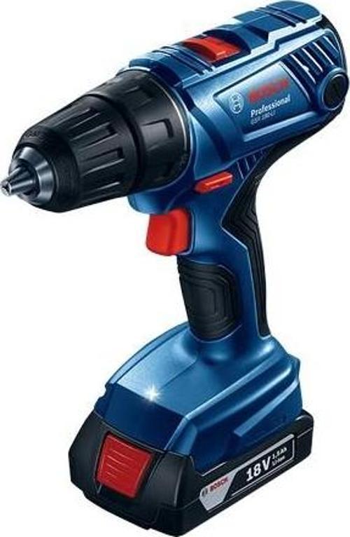 Professional GSR 180-LI 18 Volt 1,5 Ah Çift Akülü Delme/Vidalama - Çantalı