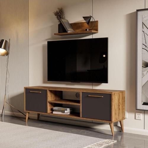 1118 Senfoni 138 Cm  Tv Ünitesi Amalfi-Antrasit