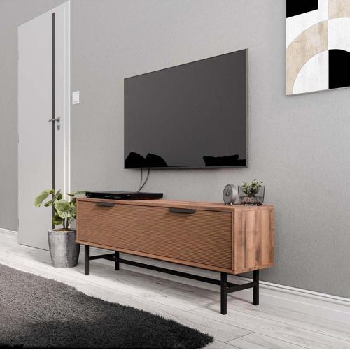 4012 BLANCO 138 CM (METAL AYAKLI) TV ÜNİTESİ HAT KAPLAN