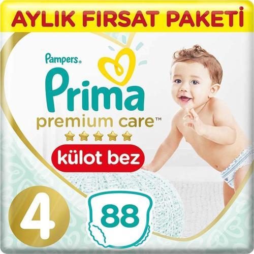 Premium Care Bebek Külot Bezi 4 Beden 44x2 88 Adet