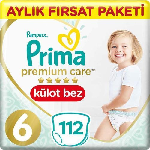 Premium Care Bebek Külot Bezi 6 Beden 28x4 112 Adet