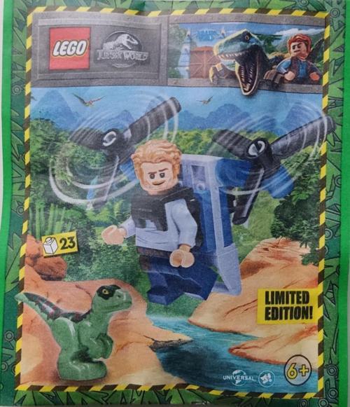 Jurassic World 122328 Owen with Jetpack