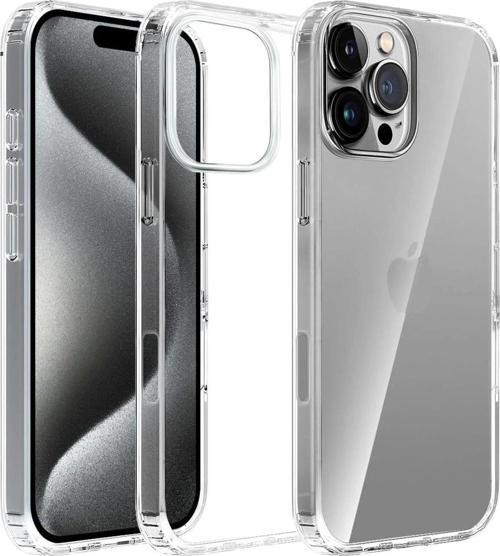 İphone 16 Pro Max Kılıf Süper Şeffaf Silikon Kapak