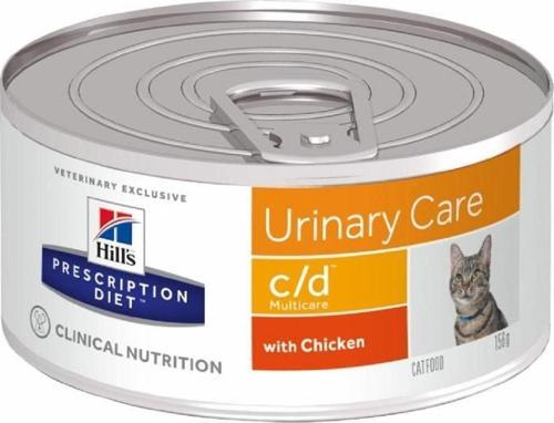 Prescription Diet Urinary Care C/d Tavuklu Kedi Konservesi 156 gr x 6 Adet