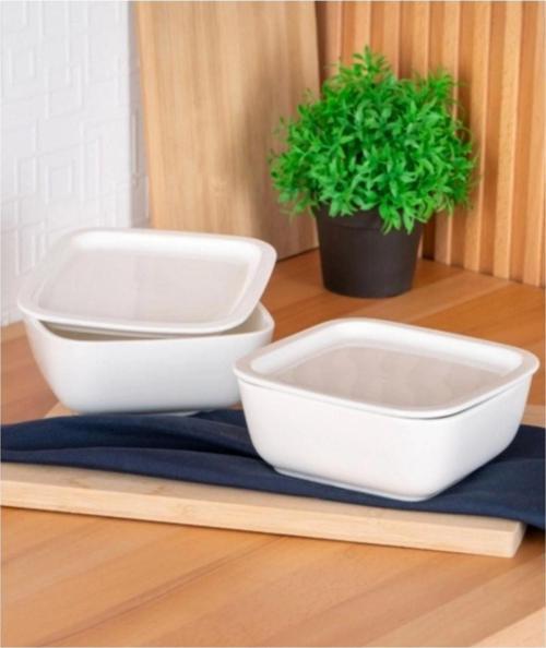 Bianco Kapaklı Fırın Kabı 14 Cm