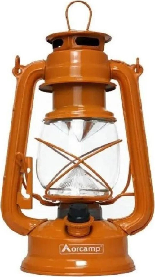 Retro Led Pilli Kamp Feneri Out-4210 Turuncu