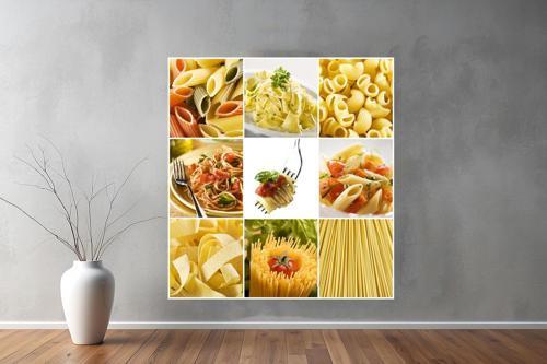 Food (Yiyecek) Kanvas Kanvas Kare Tablo  11 