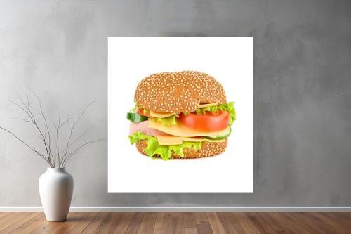 Food (Yiyecek) Kanvas Kanvas Kare Tablo  13 