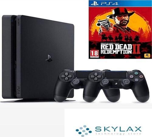 Ps4 Slim 500 Gb Oyun Konsolu + Ps4 Red Dead Redemption 2+ 2.Kol