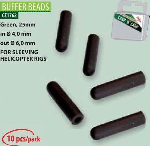 CZ 1762 Buffer Bead 25 mm 4/6 mm (10 PCS) 25 mm Yeşil