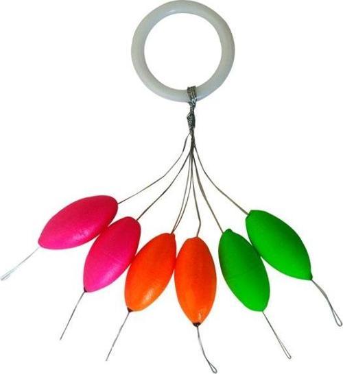 Crystal Renkli Kauçuk Stopper No:1 (6'lı)