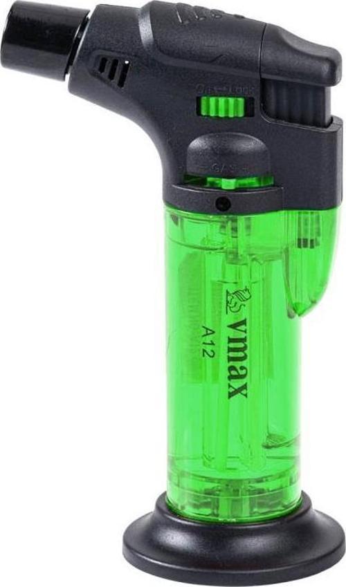 Doldurulabilir Pürmüz Çakmak - Torch - Metal Başlıklı - A12 - Yeşil