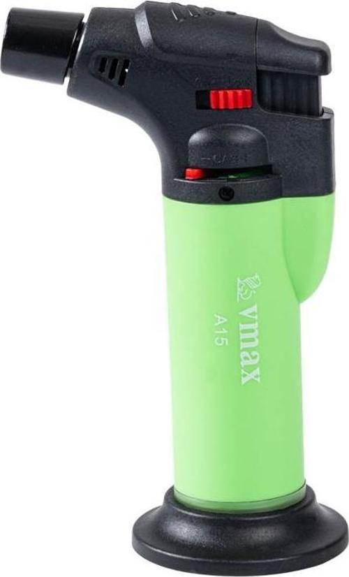 Doldurulabilir Pürmüz Çakmak - Torch - Metal Başlıklı - A15 - Yeşil