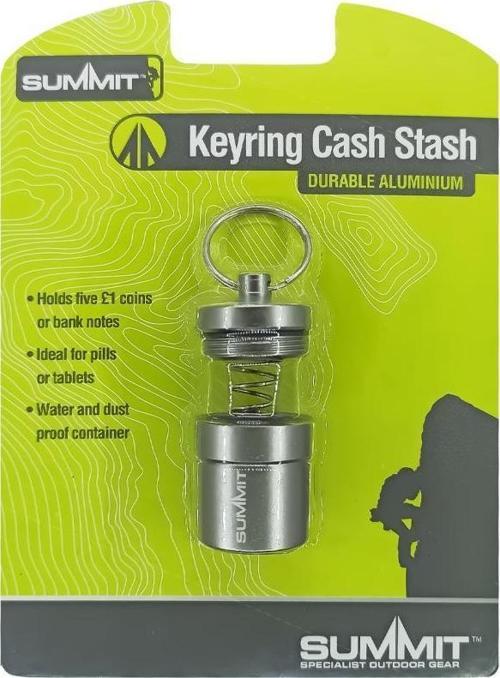 Cash Stash Keyring Acil Durum İlaç Taşıma Anahtarlığı (740023)