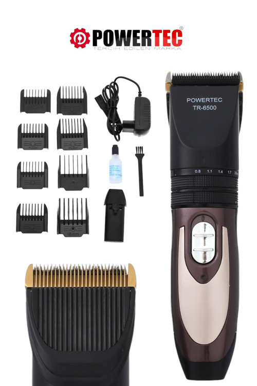 TR-6500 Saç Sakal Tıraş Makinesi Yedek Bataryalı Şarjlı