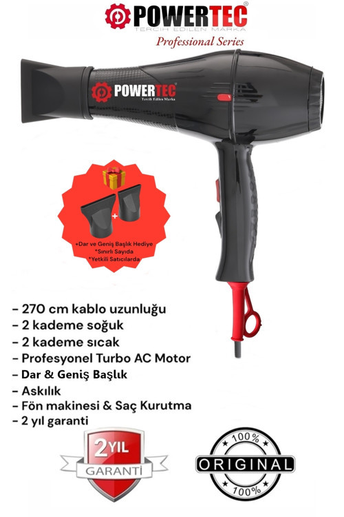 TR-701 Profesyonel Fön Makinesi Performance 2500