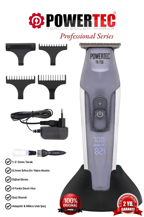 Tr-758 Profesyonel Tıraş Makinesi
