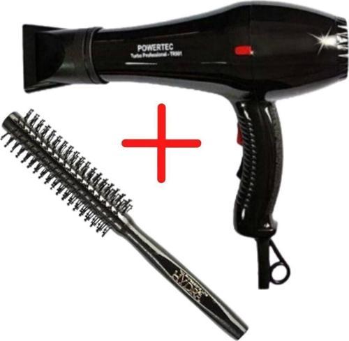TR-901 Turbo Profesyonel Fön Makinesı + Berber Fön Fırçası