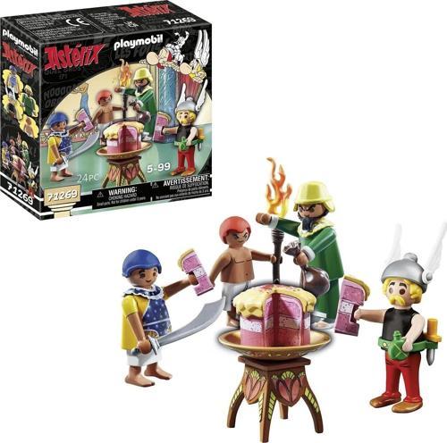 PLAYMOBIL Asterix 71269 Pyradonis'in zehirli pastası, Asterix, Kleopatra’nın çeşnicisi ve Pyradonis 