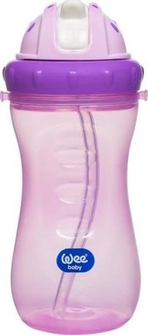 Mor Renkli Pipetli Bardak 761-2