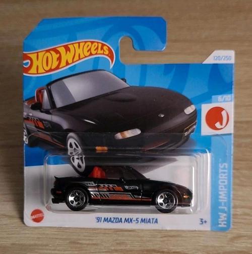 '91 Mazda MX-5 Miata schwarz J-Imports HTC47 2024