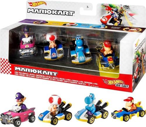 Mario Kart Aracı 4'lü Paket GWB36