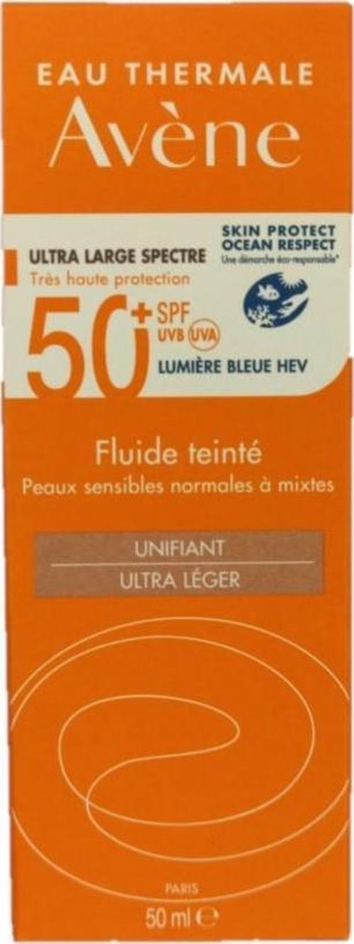 Tinted Fluide Spf 50+ Ultra-Light Güneş Kremi 50 ml