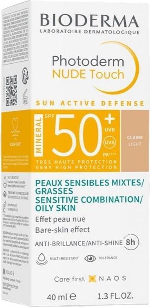 Photoderm Nude Touch Light  SPF50+ Güneş Kremi 40 ml