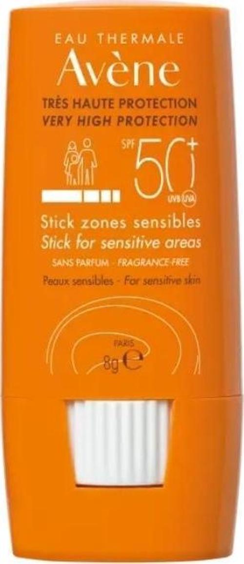 Stick Zones Sensibles Hassas Bölgeler İçin SPF 50+ Güneş Korumalı Stick Krem 8g