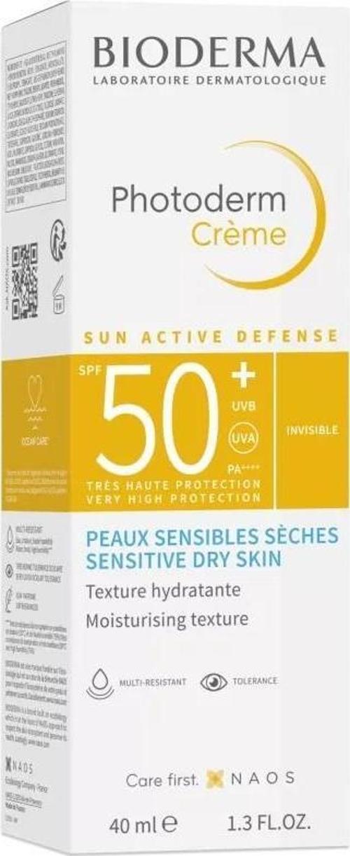 Photoderm Cream SPF50+ Güneş Kremi Renksiz 40 ml