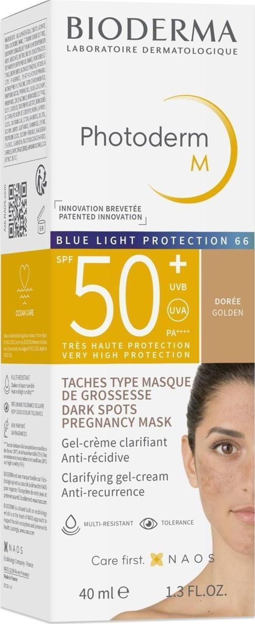 Photoderm M SPF 50+ Golden Jel Krem 40 ml