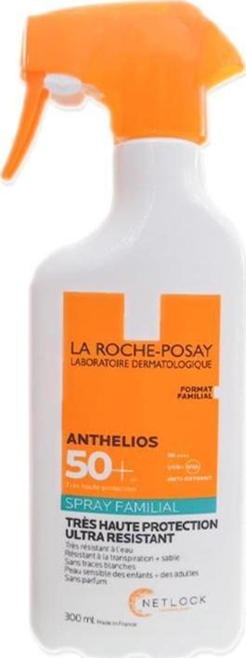 Anthelios Spray Familial  SPF50+ Çocuk Ve Yetişkinlerde Hassas Ciltler Yüz Ve Vücut Spreyi 300ml