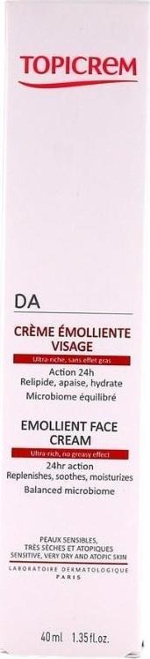 Da Emollient Face Cream Besleyici Yüz Bakım Kremi 40ml