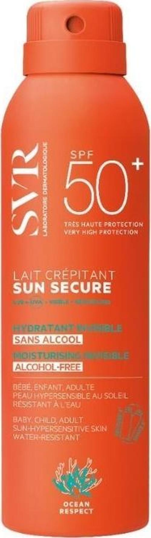 Sun Secure Lait Crepidant SPF50+ Güneş Koruyucu Yüz Ve Vücut Sütü 200ml