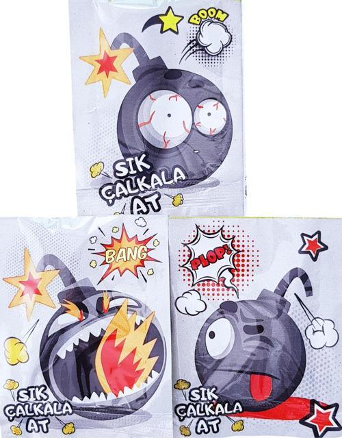 3 Adet Sık Çalkala At Ses Bombası Şaka Oyuncak