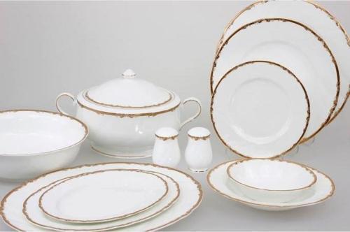 Michell Gold 74 Parça Yemek Takımı 12 Kişilik