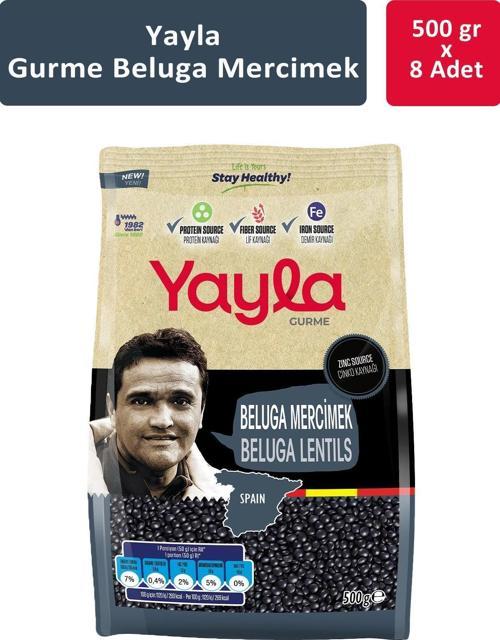 Gurme Beluga Mercimek 500 gr x 8 Adet