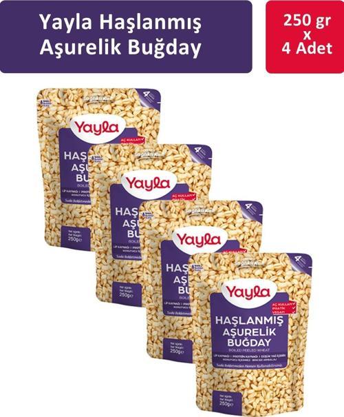 Haşlanmış Aşurelik Buğday 250 gr x 4 Adet