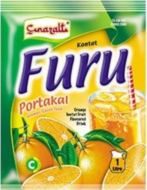Furu Portakal Aromalı İçecek Tozu 24 x 4