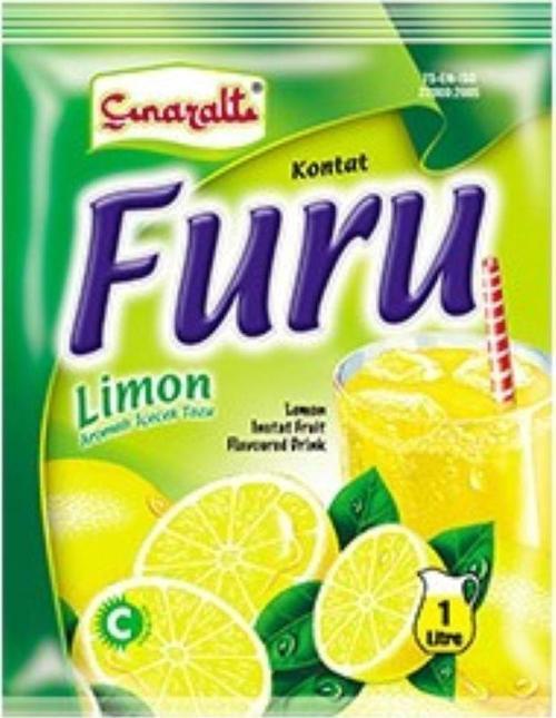ÇINAR FURU LİMON AROMALI İÇECEK TOZU 600G x 10 ADET