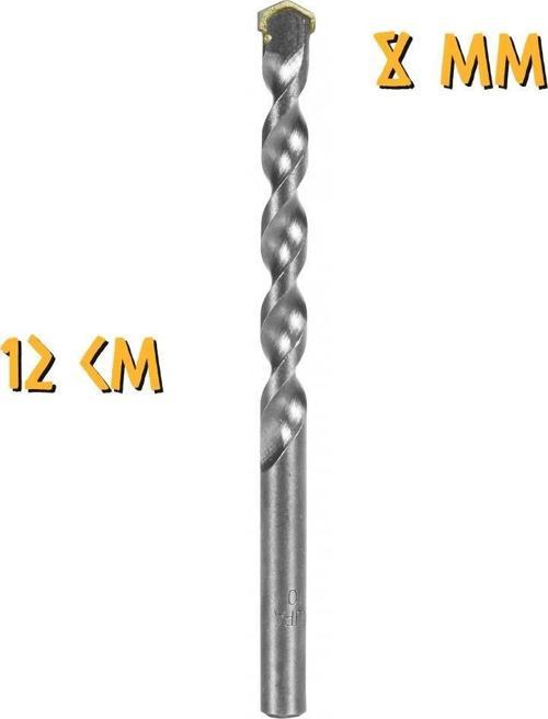 Tyson Beton-Duvar Delici Elmas Matkap Ucu - 8 mm. - 12 cm. - 2 Adet